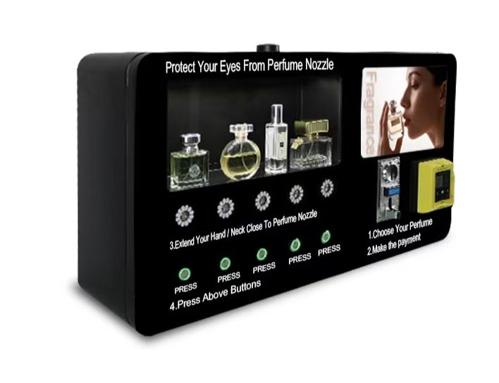 Fragrance vending machine